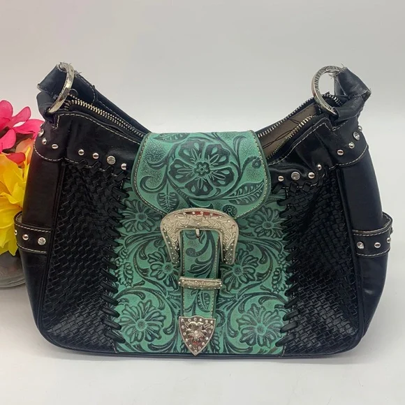 Trinity Ranch | Bags | Trinity Ranch Turquoise Black Silver  display picture 1
